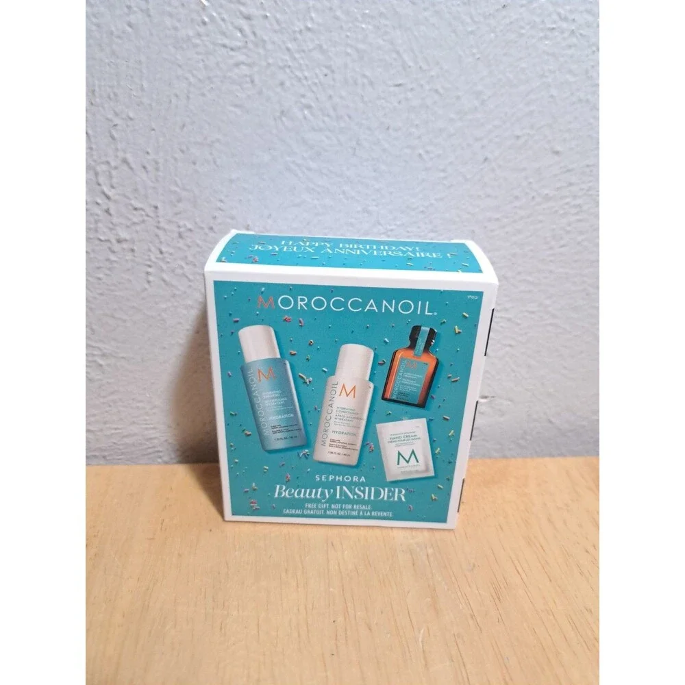 NEW Sephora Beauty Insider Birthday MOROCCANOIL Shampoo & Conditioner Gift Set